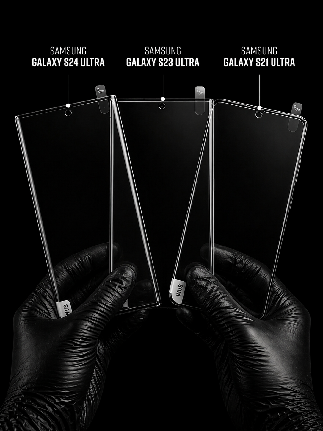 Anti-Scratch OG Tempered Glass Screen Protector for Samsung S23 S24 S25 A Series