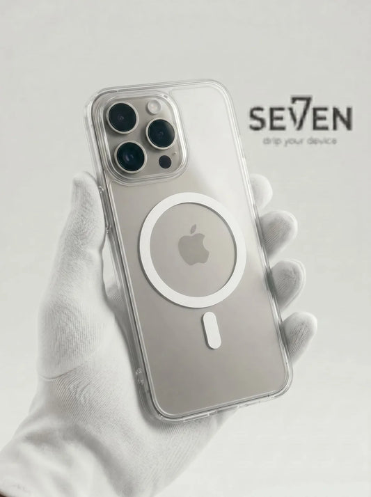Transparent case for iPhone clear protection shockproof – Seven Cases Pakistan